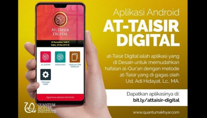 At Taisir Digital, Aplikasi terbaik untuk menghafal Quran